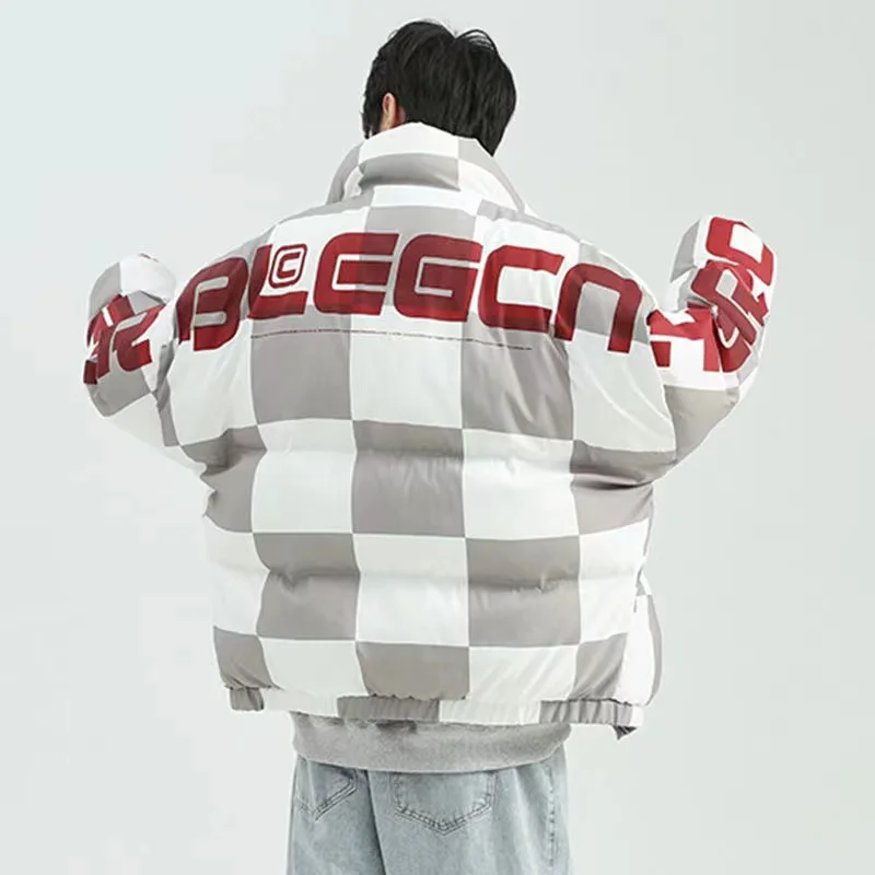 Trendy Fashion Men's Jacket Thicken Winter Men's Jackets Standing Collar Workwear Cotton Clothes Warm New 2021 Men's Outerwear