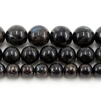 natural stone astrophyllite round loose beads strand 6810mm 15inch for jewelry diy making necklace bracelet