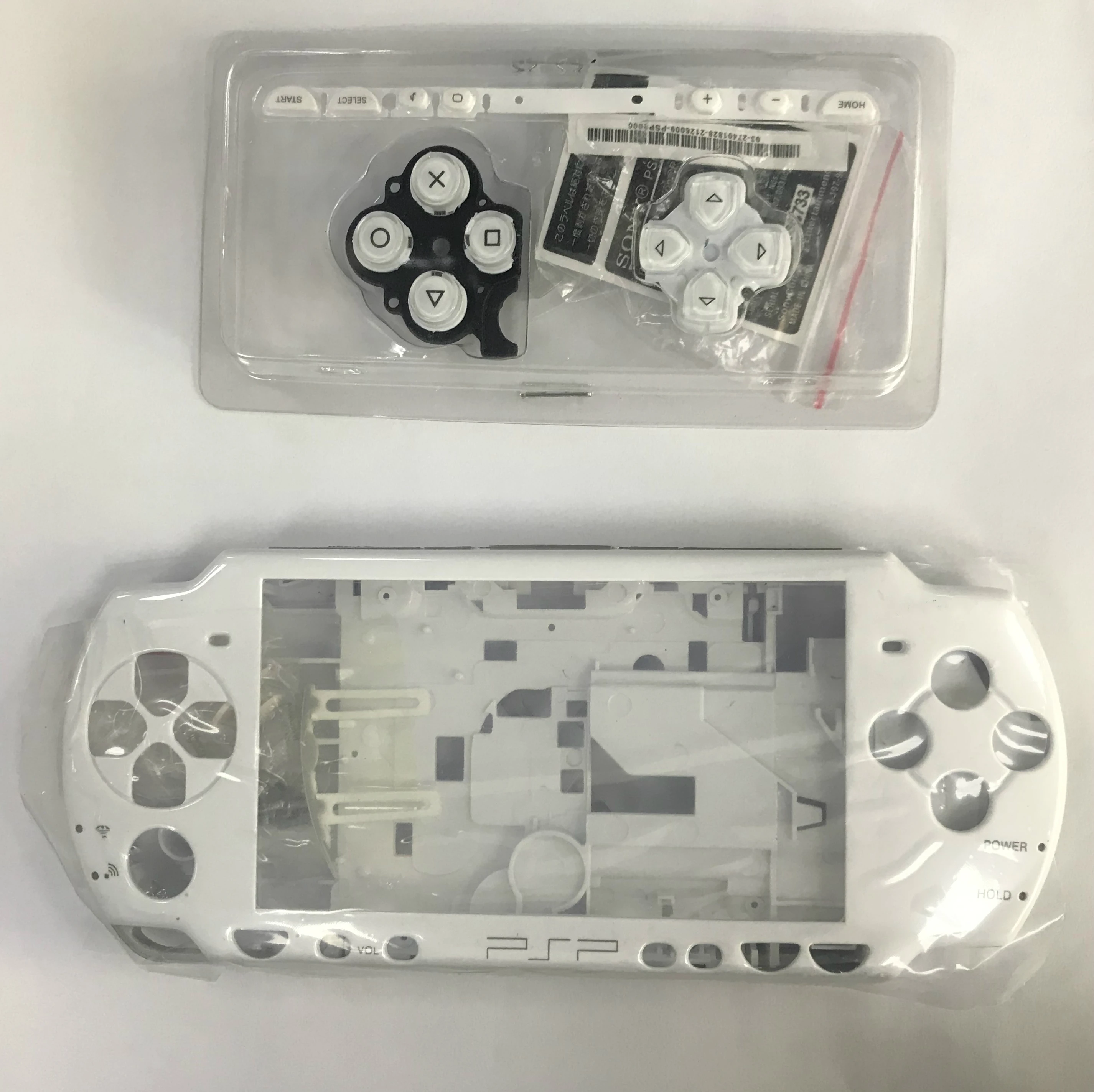 Чехол для PSP черный белый корпус чехол консоли 2000 1000 3000 с кнопками в