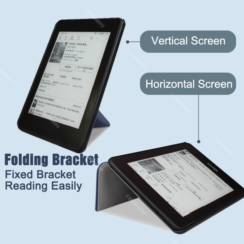 Кожаный чехол для Kindle Paperwhite 4 3 2 1 E21 5th 6th 7th 10th Generation 2019 2018 6 дюймов | Компьютеры и