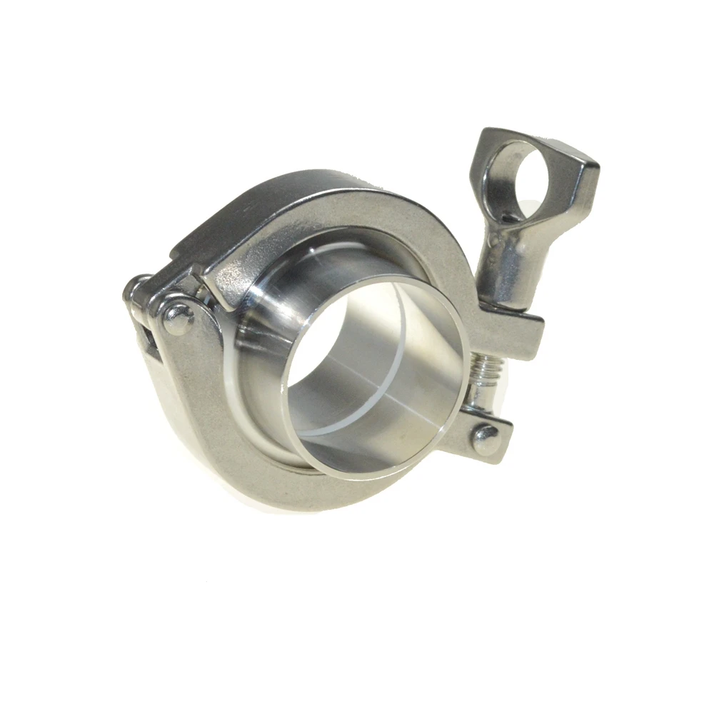 YQBS Triclamp SS гигиеническая Фланцевая труба сварочный зажим тройной PTFE или