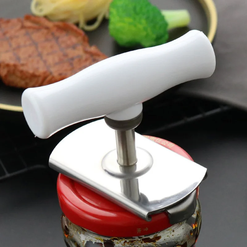 Can Opener Jar Bottle Adjustable Manual Stainless Steel Easy Kitchen Tool Home Gadgets | Дом и сад
