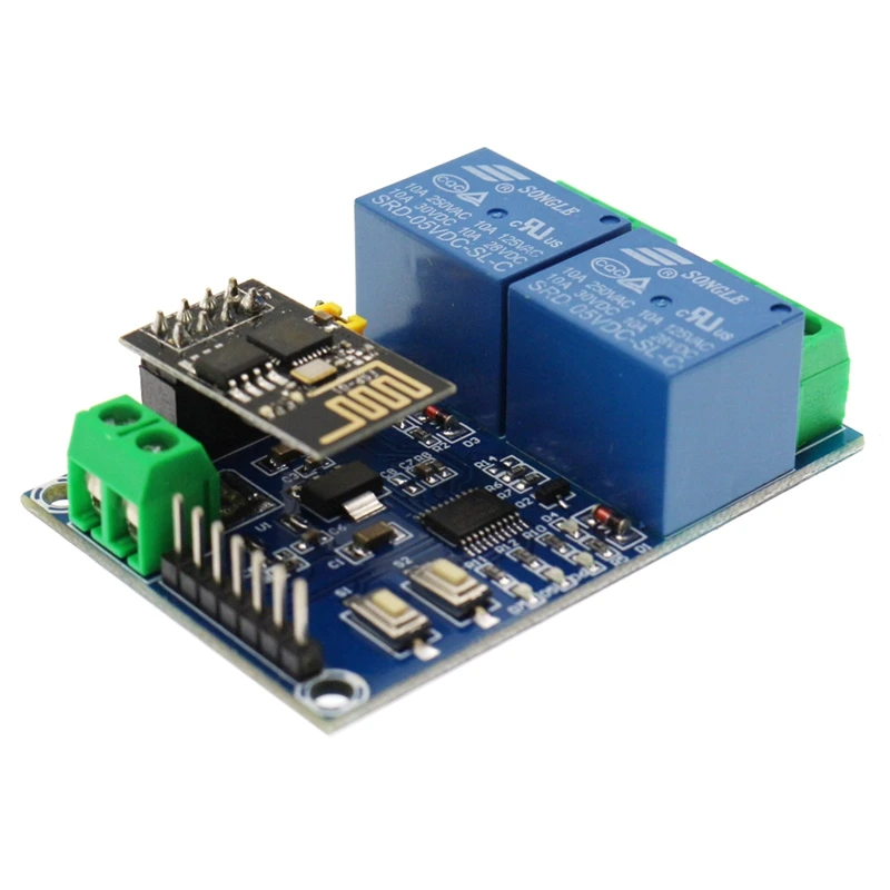 5V ESP8266 Wi-Fi модуль реле 2 канала релейный для IOT умный дом с помощью приложения на