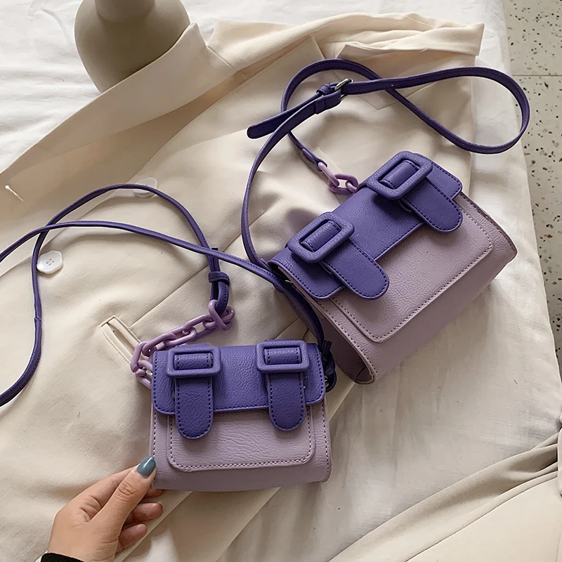 Женская сумка Кроссбоди из искусственной кожи два размера летняя мини через