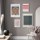 Плакат с изображением известного художника Yayoi Kusama, абстрактный холст, картина, настенные картины для гостиной, галереи, домашнего декора