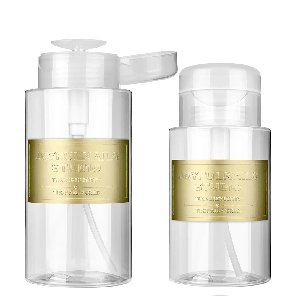 Флакон-дозатор с замком для снятия лака ногтей и макияжа 150/300 мл | Красота