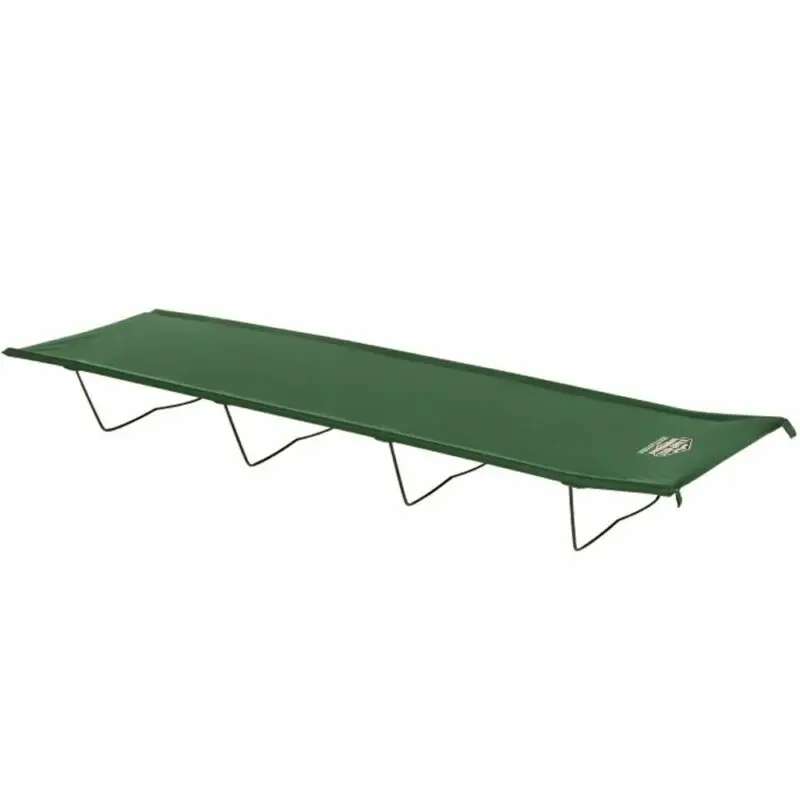 Lightweight and economical crib for portable lounge or bed, green