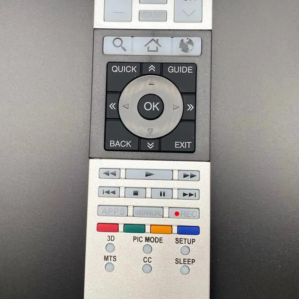 Новый запасной пульт дистанционного управления для Toshiba CT-90427 TV PK11V01850I 58L7350U 58L9300