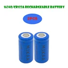 ANTCDJ 24 шт. 16340 3,7 в литий-ионная аккумуляторная батарея 1200 мАч CR123A литий-ионные батареи для лазерного фонарика