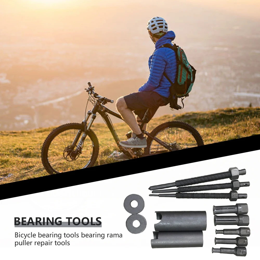 

Bike Bearing Puller Bearing Remove Tool Kit Multifunction Motorcycle Repairing Tool for MTB Road Bike Outdoor Accessories
