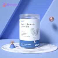 deyo baby mouth cleaner wave brush head deciduous tooth brush 100 cotton gauze toothbrush cepillo de dientes 30pcspack