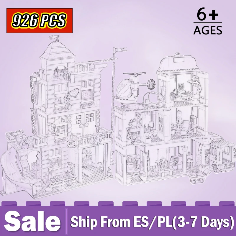 Compatible Lepinglys Friends Heartlake City Hospital Model Building Blocks Bricks With Figures Toys For Children Gift | Игрушки и хобби