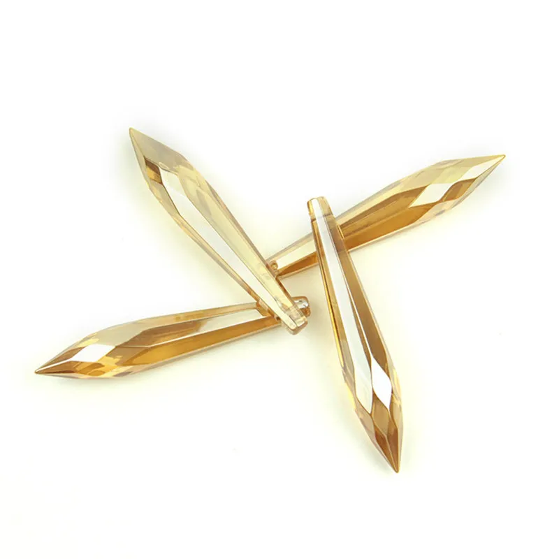 Многогранная подвесная хрустальная люстра в виде сосулек 63 мм/76 мм фэн-шуй | Дом и