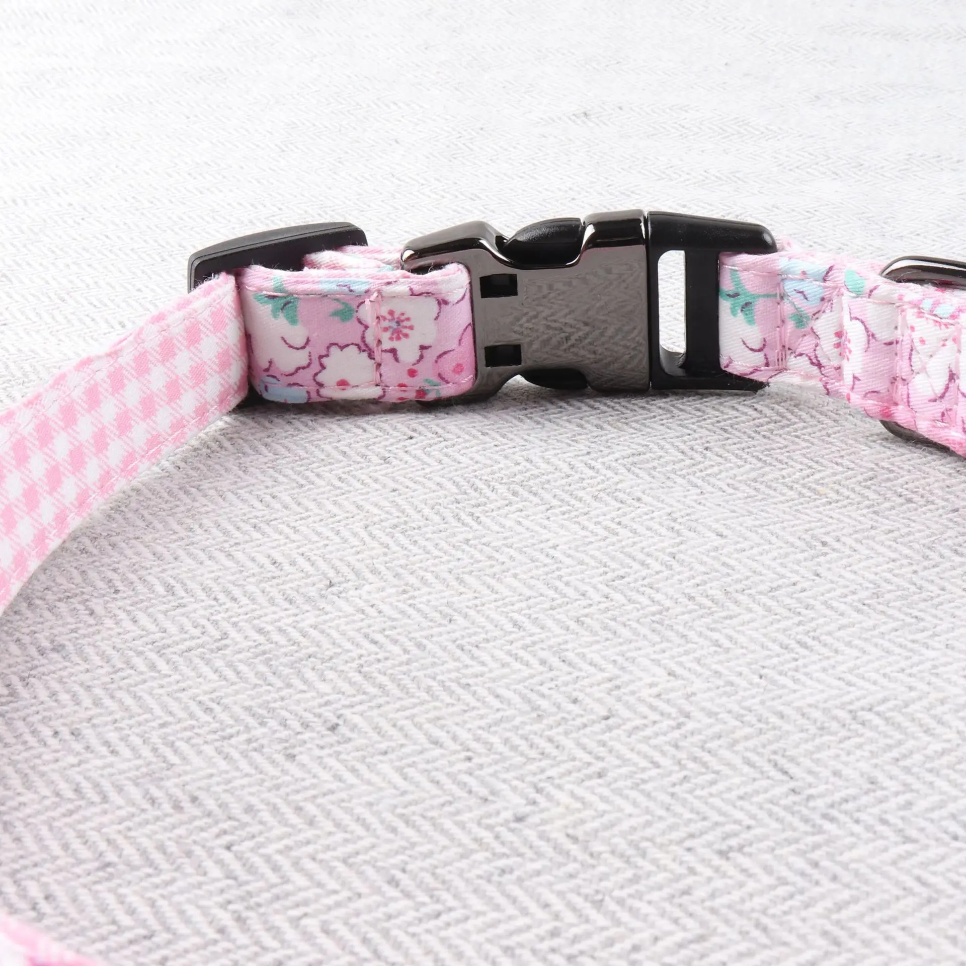 Мягкий ошейник для собак ткань милый стиль домашних животных цветочный дизайн с