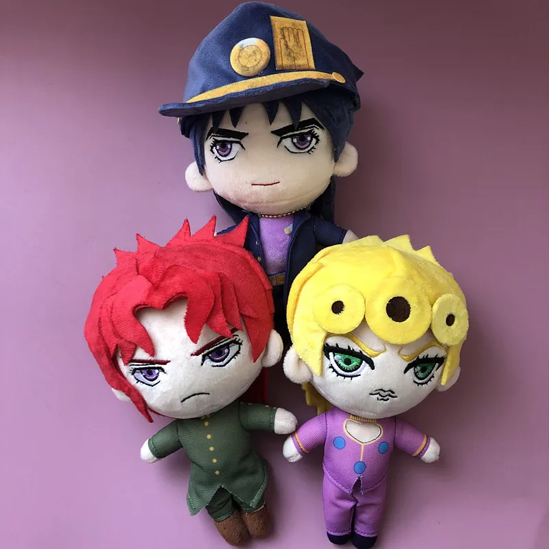 20 см новые Adventure плюшевые игрушки Giorno Narancia Mista буччеллати Abbacchio фуго мягкие куклы