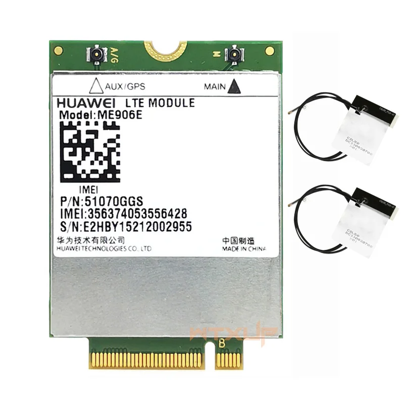 Разблокированный HUAWEI ME906E 4G модуль FDD LTE WCDMA GSM поддержка GPS NGFF беспроводная карта WWAN