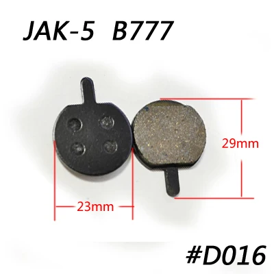 D016 Catazer 4 пары полуметаллические MTB велосипедные дисковые тормозные колодки для велоспорта SHIMANO0 AVID HAYES TEKTRO Magura Formula - Цвет: D016