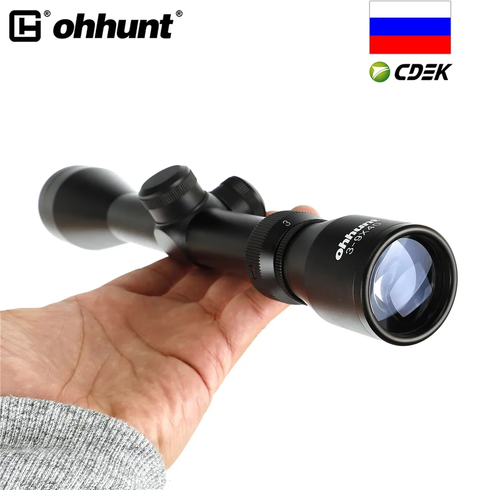 Ohhunt 4x32 3 9x40 4 16x40 6 24x50 Airsofts прицел не ночного видения высококачественный Mil Dot