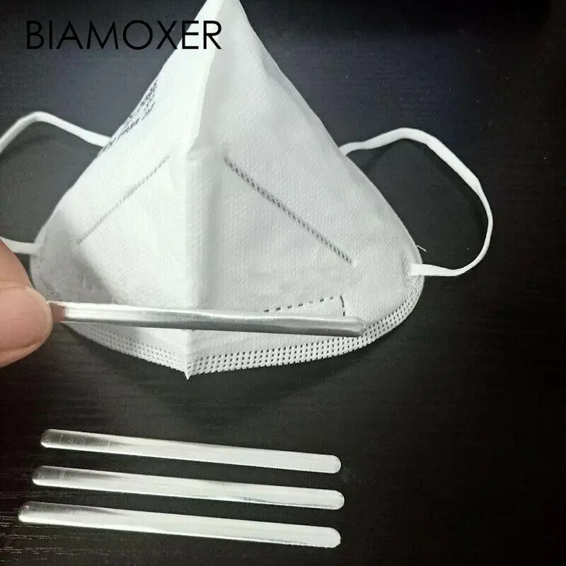 100 шт. 85 мм алюминиевая полоска для моста носа губка защиты лица DIY аксессуары