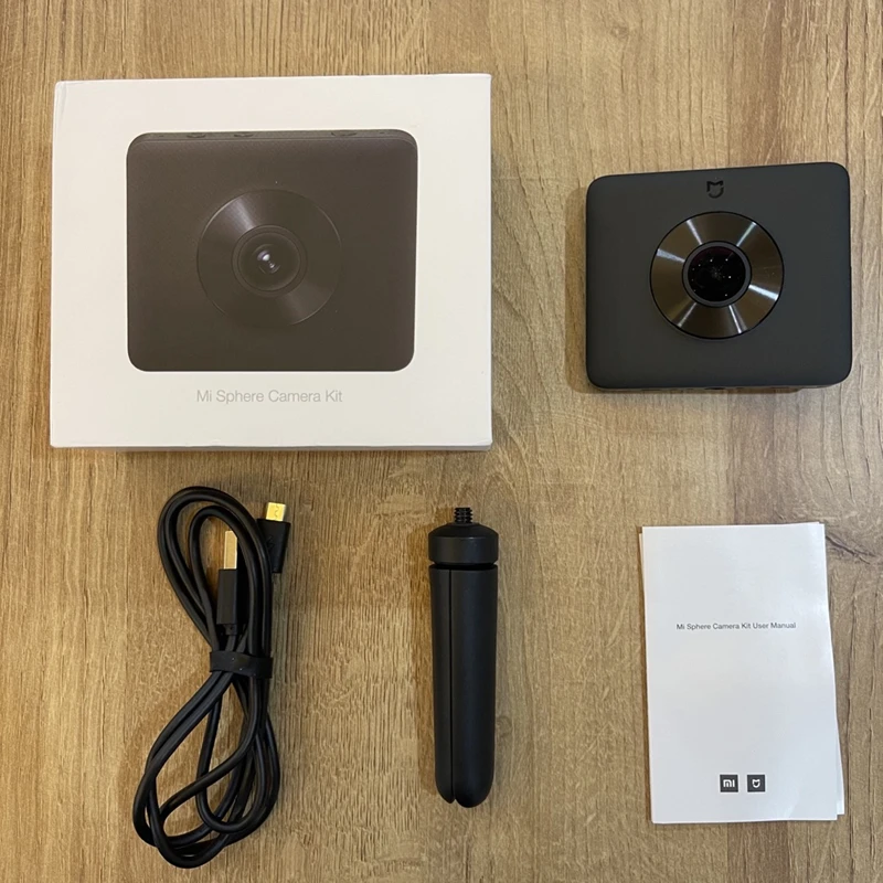 In Stock Xiaomi Mijia 360° Panoramic Recording Travel Camera IP67 rating WiFi Bluetooth Mini 3.5K Video Sport Camcorder | Электроника