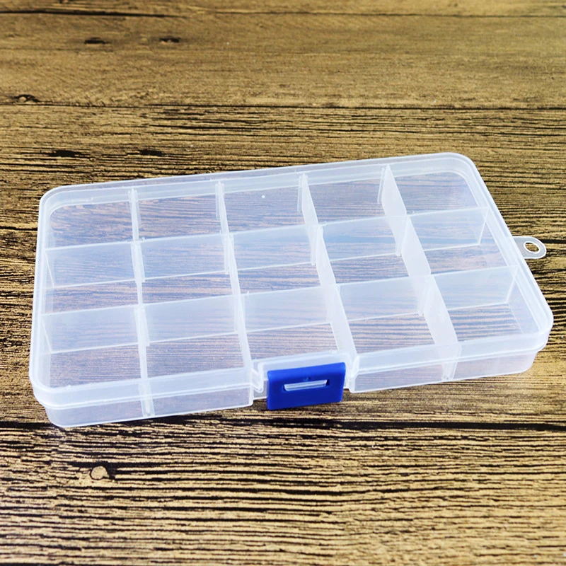

Tray Storage Case Box Container Organizer White Compartments Practical