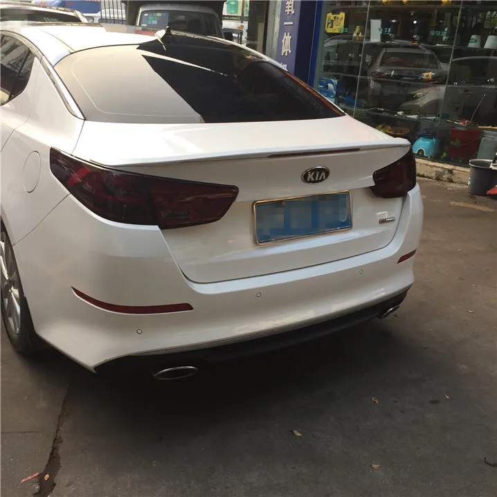 For Kia Optima K5 Spoiler High Quality ABS Material Car Rear Wing Primer Color 2014-2015 | Автомобили и мотоциклы