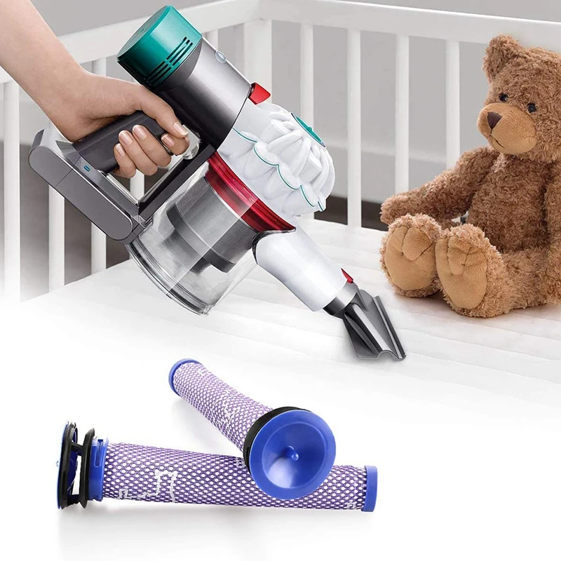 

2 Pcs Replace Filter and HEPA-After Filter Kit for Dyson V6 DC58 DC59 DC61 DC62 Vacuum Cleaner Spare Parts Filters