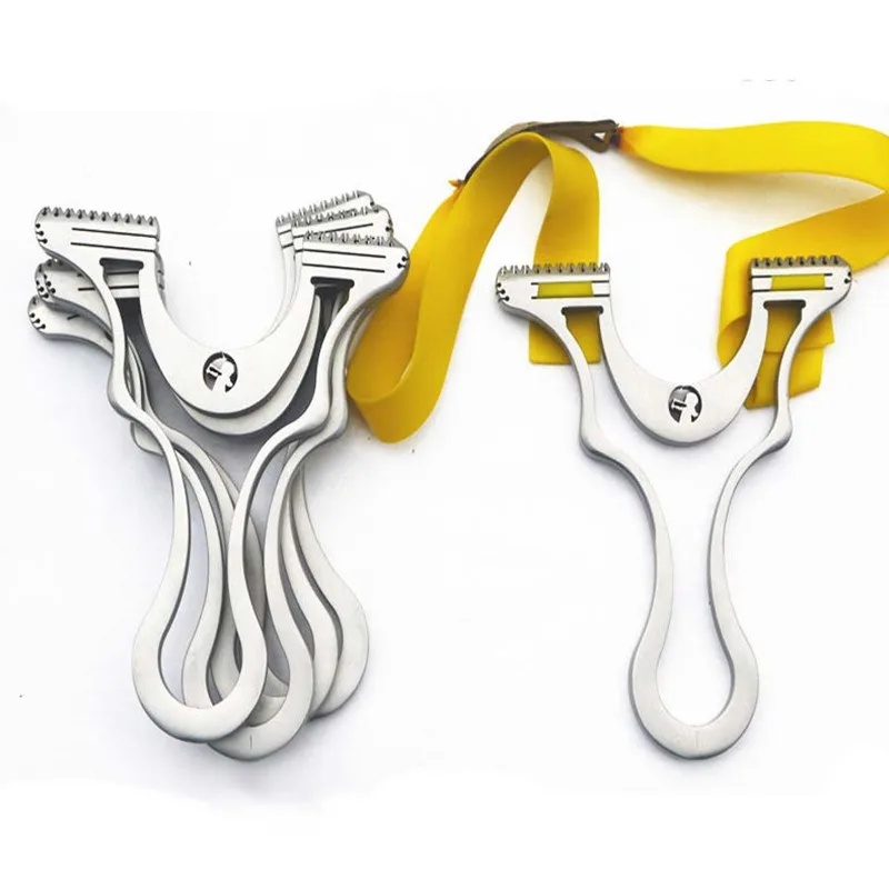 

High quality stainless steel slingshot (2 in 1) slingshot high quality hunting powerful slingshot shooting outdoor sports bow