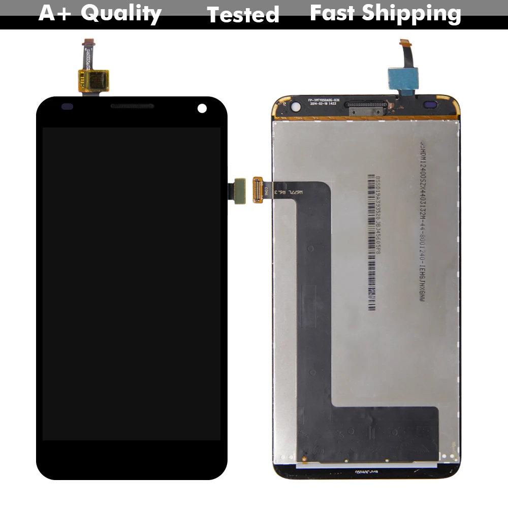 AAA+ Качественный ЖК-дисплей для сенсорного экрана Lenovo S580 сборка с панелью дигитайзера замена.
