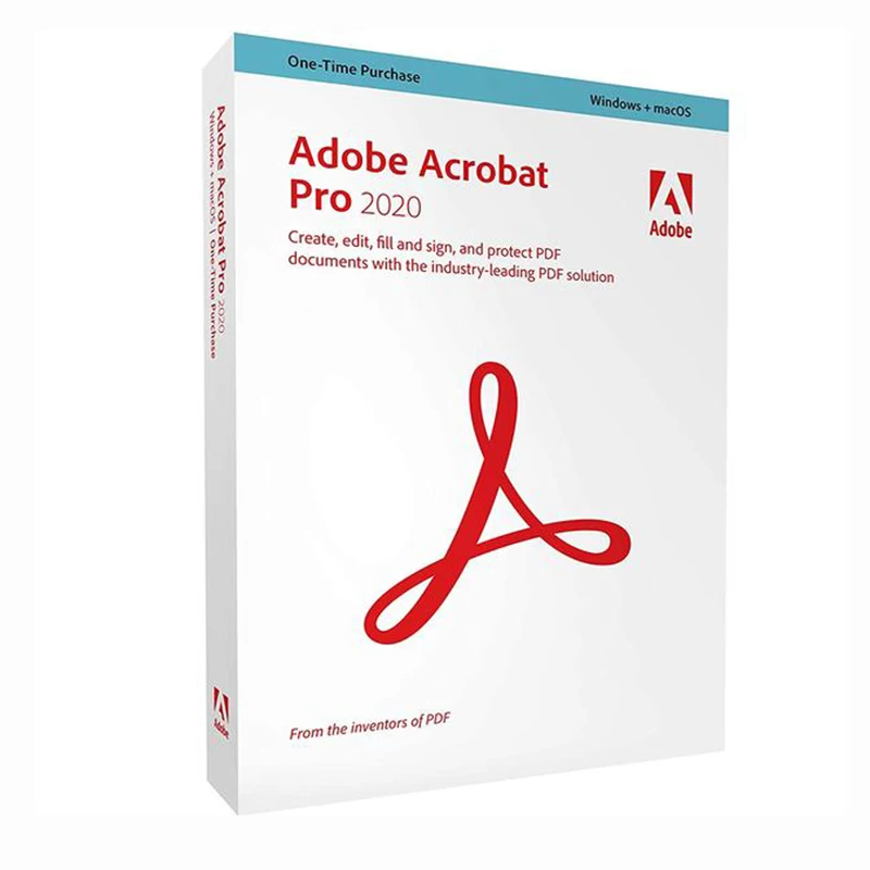 

Software Adobe Acrobat Pro DC 2020 Mac&Win PDF Full Version Installation Package