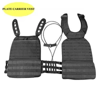 tactical plate carrier vest military assault combat adjustable vest military army molle hunting plate carrier chest rig siut