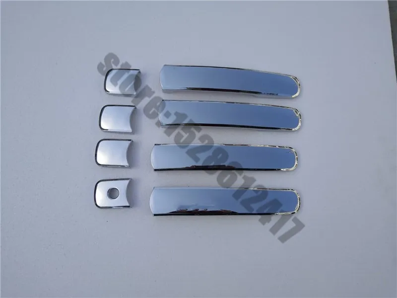 Автомобильный Стайлинг хромированная боковая дверная ручка Накладка для NISSAN