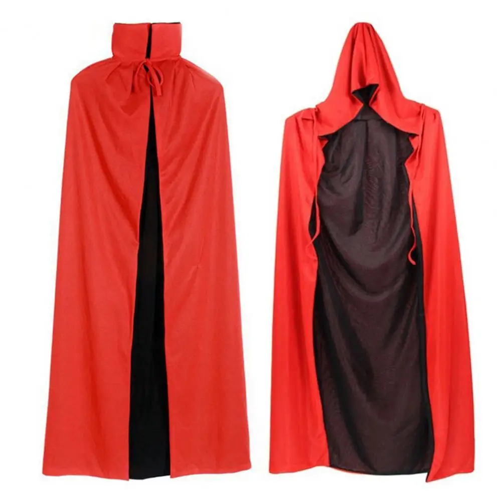 

Halloween Cosplay VampireCloak Reversible Adult Costumes Dracula Devil Cape Unisex for Men and Women VampireCapes Hooded Cloak
