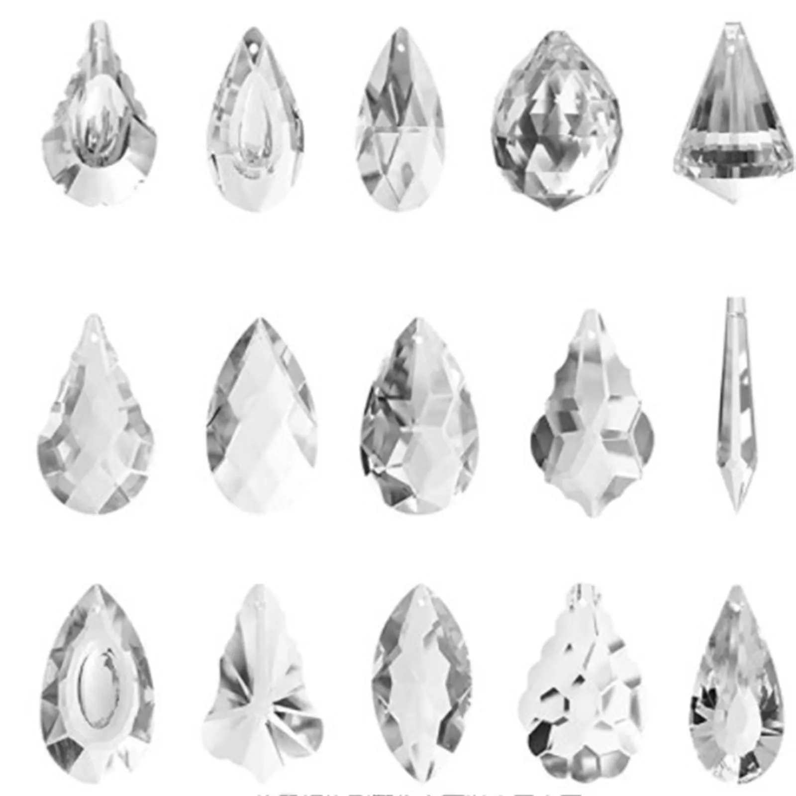 Искусственное 1 шт. розовое цветное Хрустальное стекло подвесной светильник для