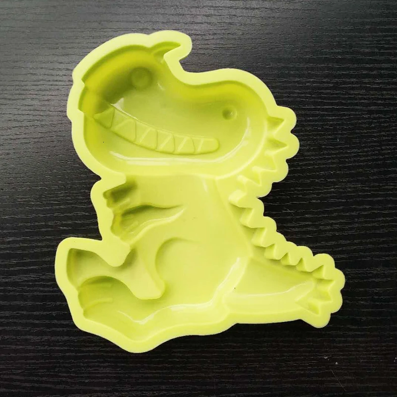 Силиконовые формы динозавра 3D для торта помадки желе печенья шоколадные конфеты