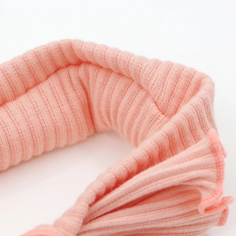 Повязка на голову GZHilovingL для новорожденных девочек розовая мягкая эластичная