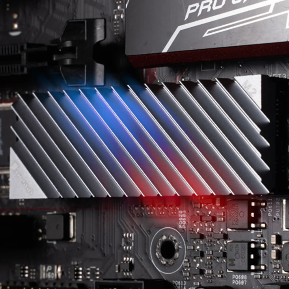 Радиатор Jonsbo M.2 SSD NVMe M2 2280 твердотельный жесткий диск алюминиевый радиатор с