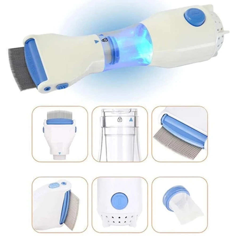 

New Fleas Removal Comb For Dogs Cats Pet Supplies EU/UK Plug Electric Pet Dog Comb To Repel Lice Puppies Fleas Treatment Puppies