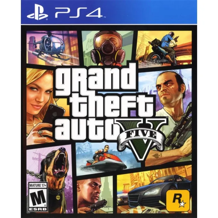 Игра GTA V (Grand Theft Auto 5) (PS4) б/у|Игры для консолей| |