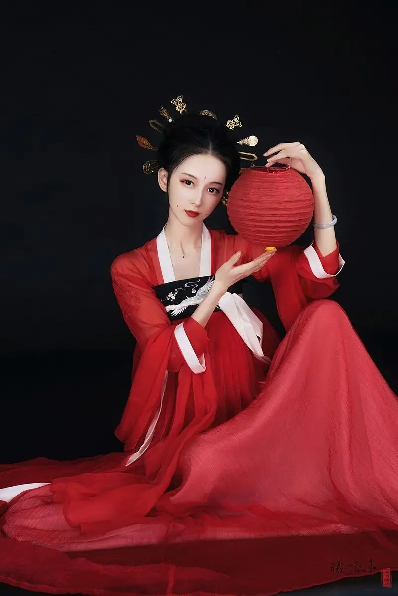 

Китайская одежда, платье для древнего танца для женщин, сценическое платье феи, юбка с вышивкой в стиле Тан, костюм ханьфу