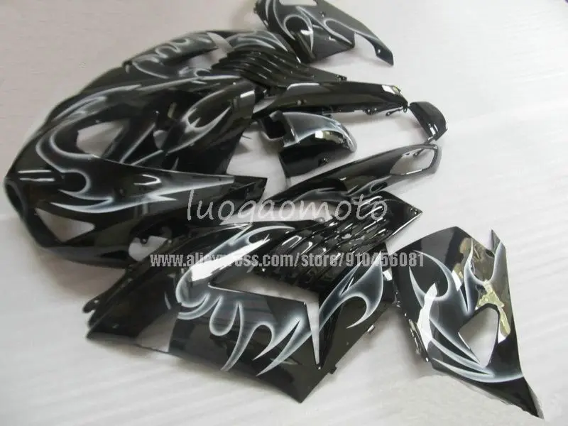 

Injection KAWASAKI ZZR1400 ZX14R 06 07 08 09 10 11 zx14r ZX-14R 2006 2007 2008 2009 2010 2011 Fairing sliver odywork