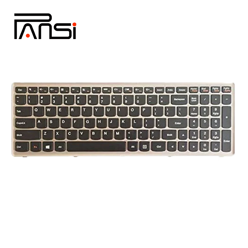Оригинальная новая клавиатура US для Thinkpad ноутбука Clevo Dns intelbra Lenovo Z500 Z500A Z500G P500 P500A |