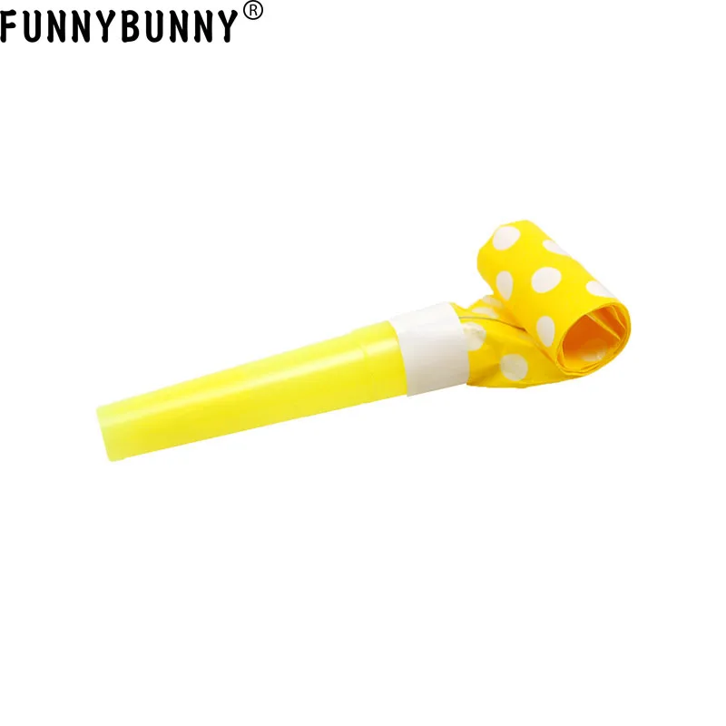 FUNNYBUNNY Toys партия из 6 музыкальных выдуваний сувениры на день рождения Новогодняя
