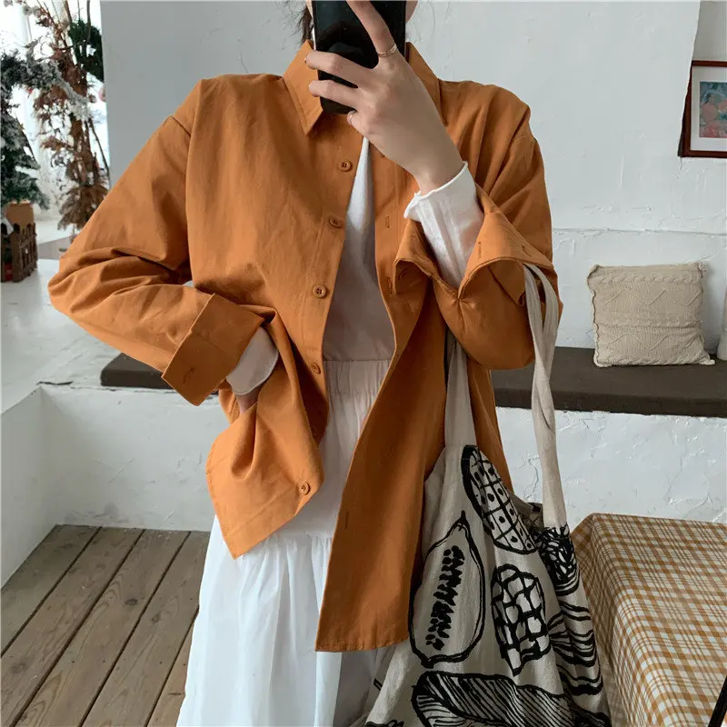 Однотонная Базовая Универсальная 2020 стильная короткая Корейская Повседневная