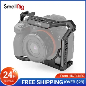 Клетка SmallRig a7s3 A7siii для цифровой зеркальной камеры Sony Alpha 7S III, клетка для камеры с креплением на холодном башмаке и НАТО, рельсы для видеосъемки, 2999