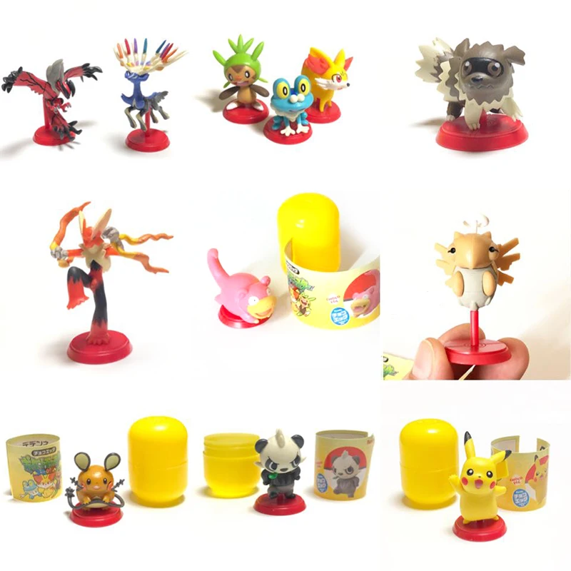 Экшн фигурка TOMY Pokemon GO модель MC Series Gacha Elf Игрушечная подарки| |