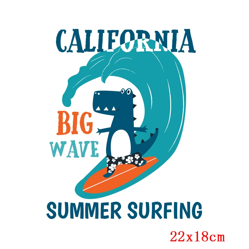 Виниловые Мультяшные милые динозавры нашивки в полоску крутые животные пластыри