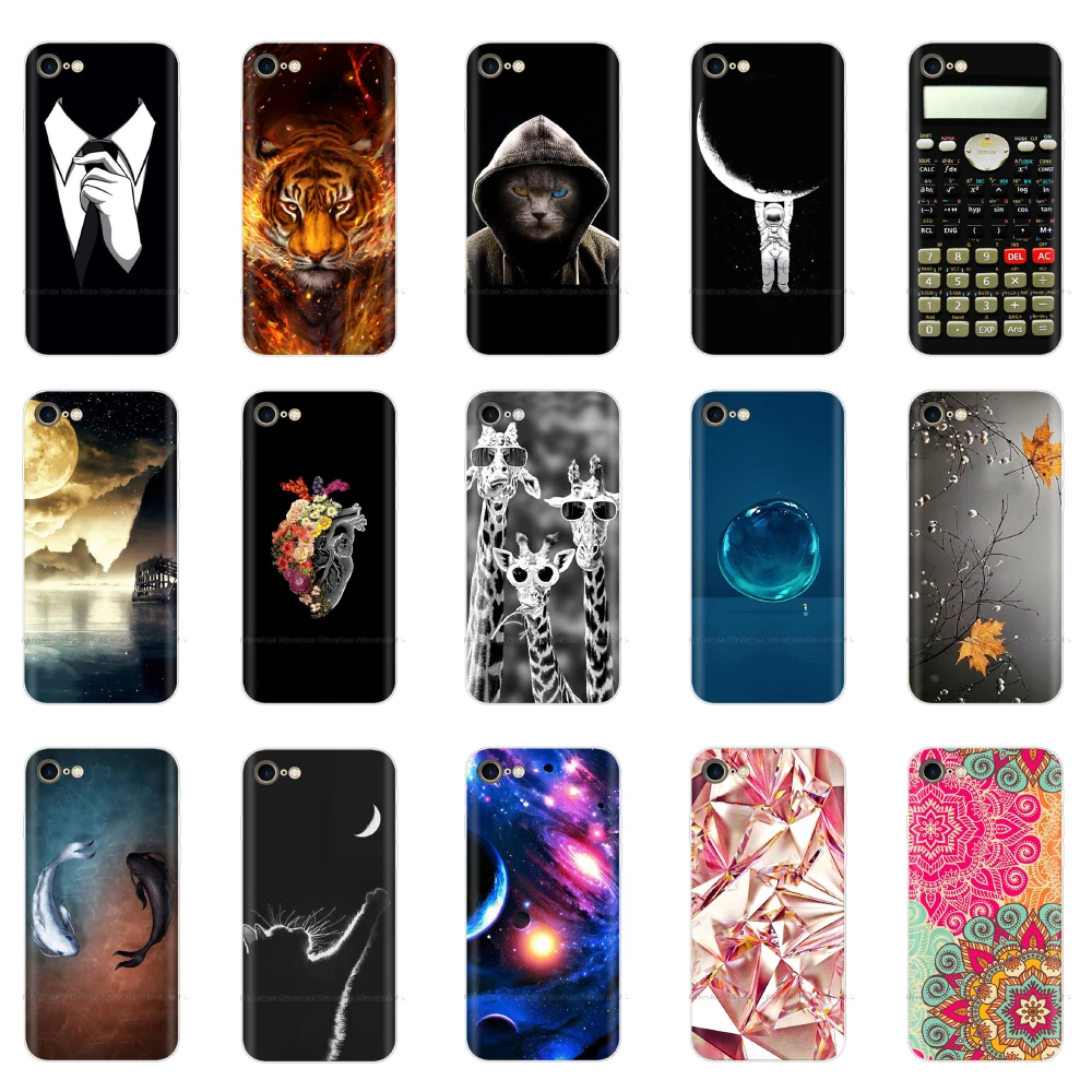 case for iphone se 2020 case silicone printed soft tpu protective cover for iphone 5s 4s se 2 coque soft tpu cover funda carcasa free global shipping