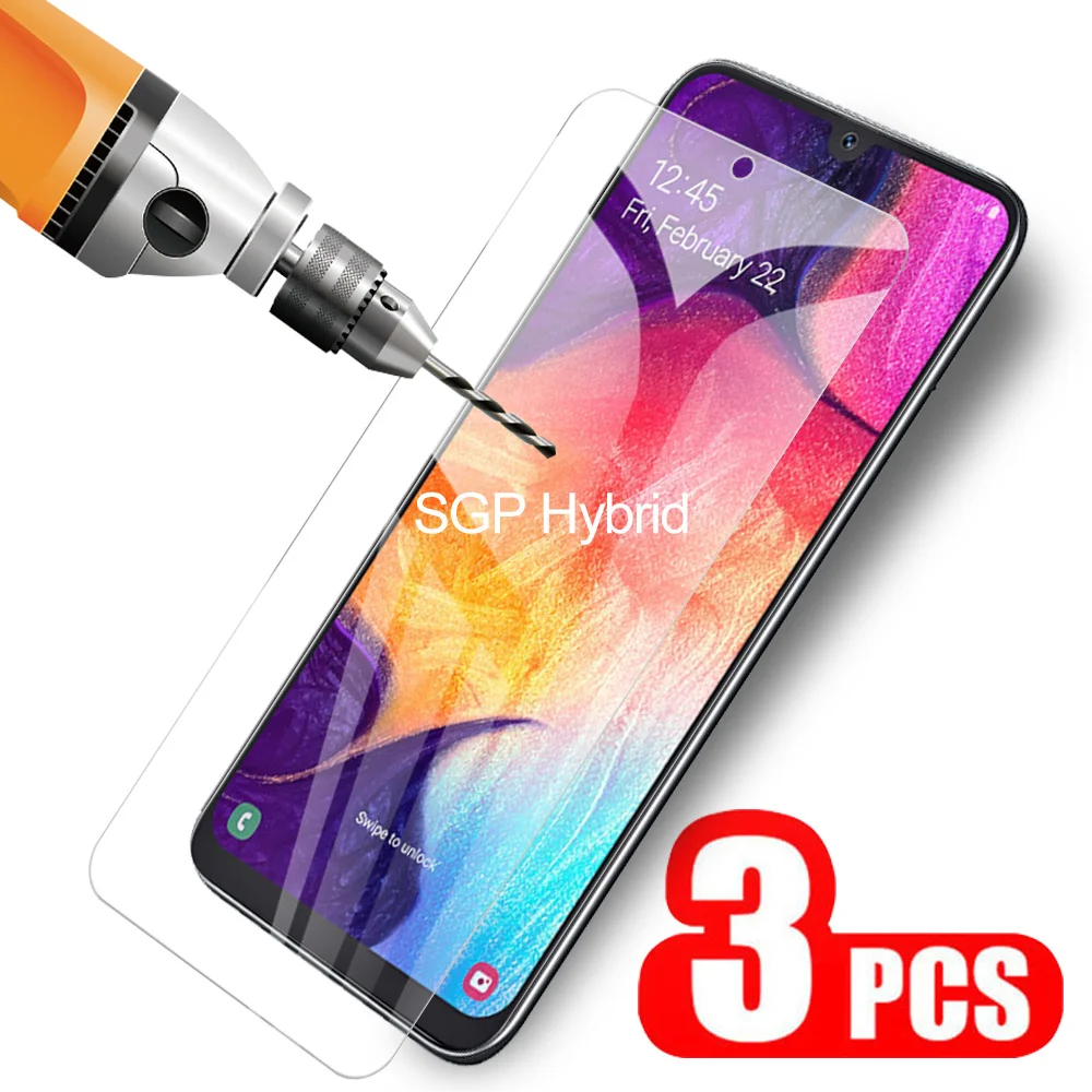 

3PCS Protective Glass For Samsung Galaxy A51 4G/5G A50 A50S Safety Glasses On Sumsung A 51 50 S 50S Transparent Phone Cover Film