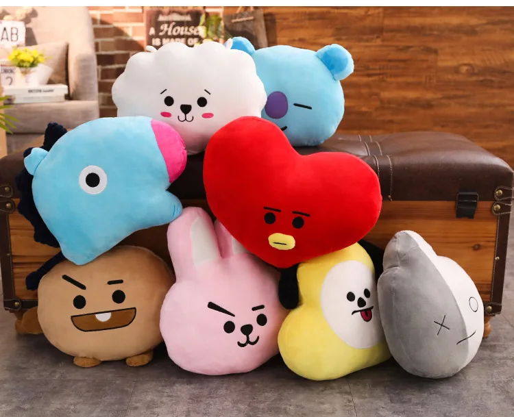Выражение плюшевая игрушка мягкая кукла и Pac Man Koala подушка с улыбающимся лицом
